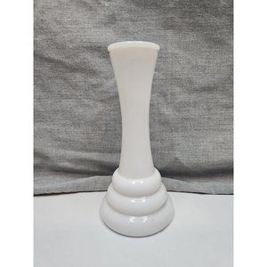 Vintage Randall Milk Glass Vase, 6'' Tall/2.75'' Diameter Base